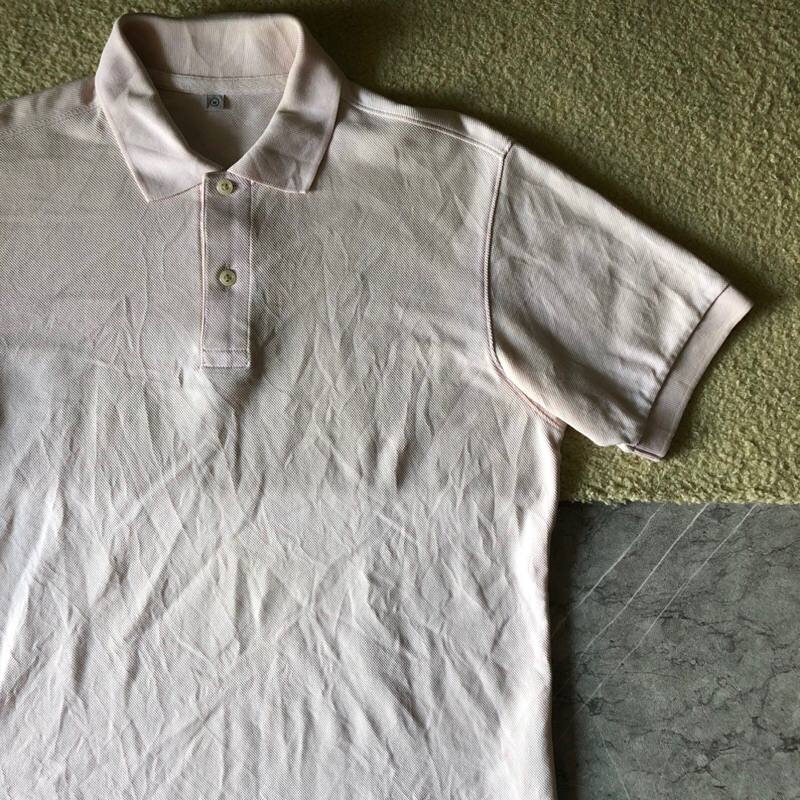 PRELOVED POLO UNIQLO SOFT PINK