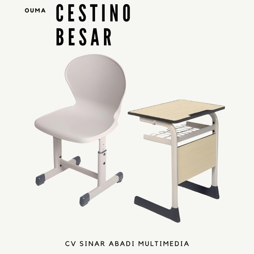 OUMA Meja & Kursi Siswa Type CESTINO (Besar)