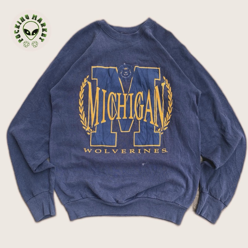 vintage sweatshirt michigan wolverines size XL