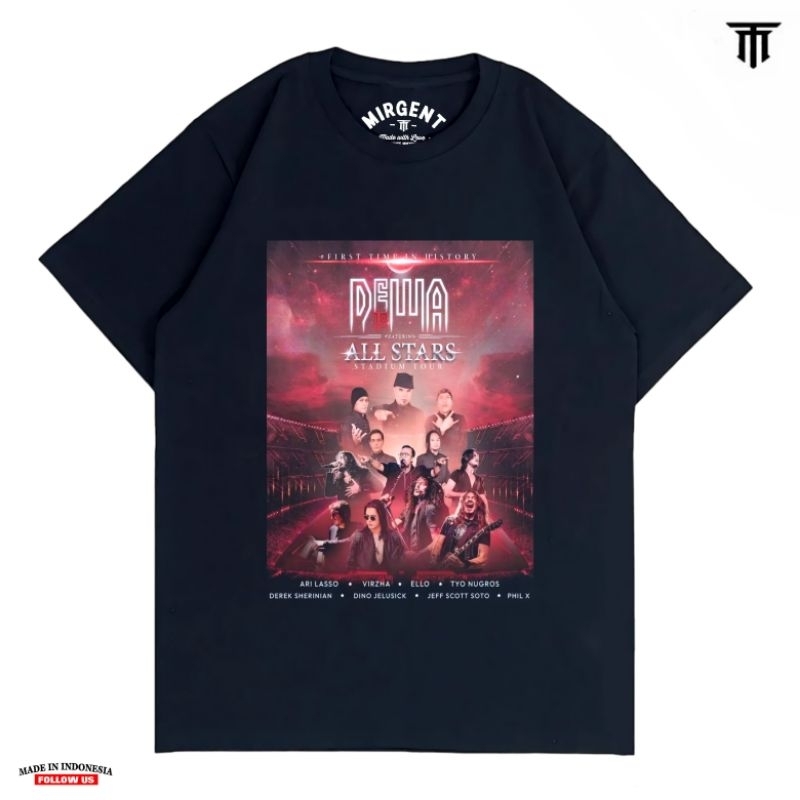 KAOS BAND // KAOS DEWA 19 // BAJU DEWA 19 ALL STAR // BAJU ROCK METAL