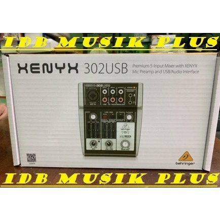 Mixer Behringer Xenyx 302USB Xenyx302USB Xenyx 302 USB Original