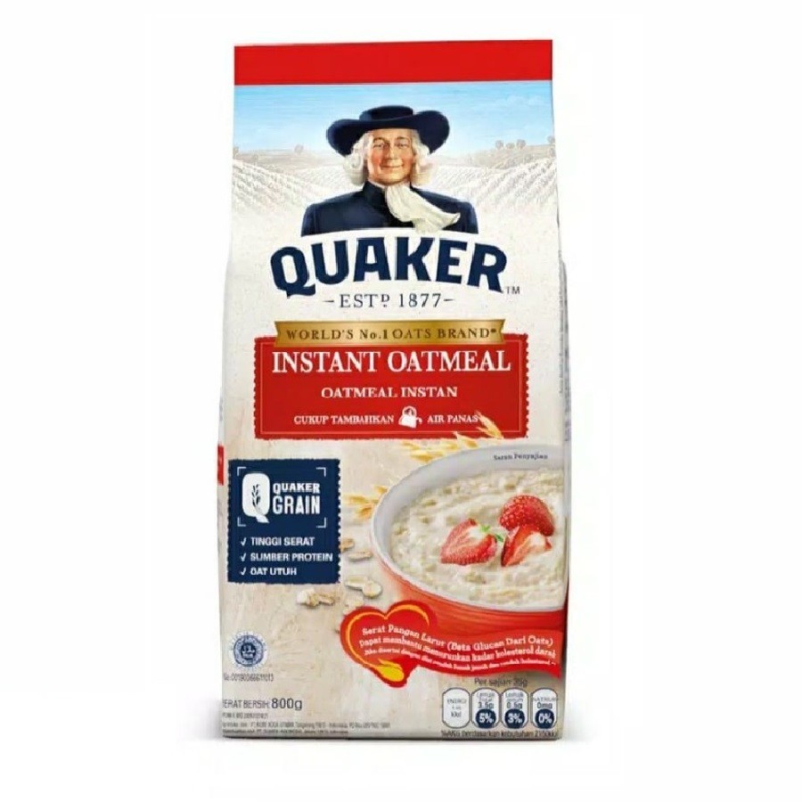 

oatmeal quaker instant oat 800