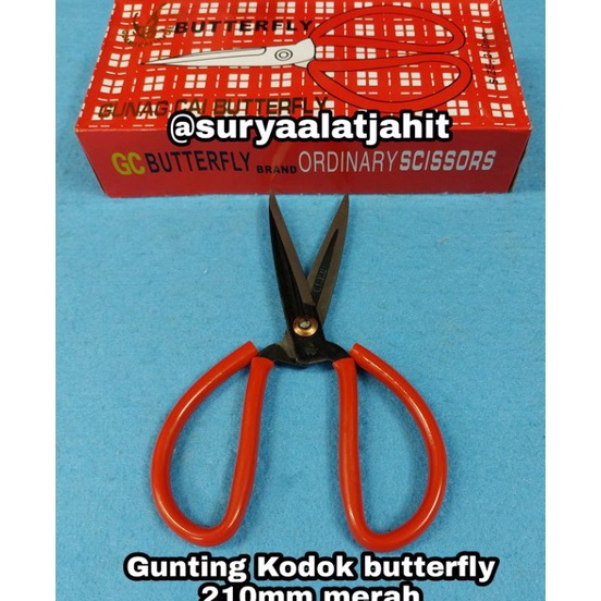 

Buruan Belanja Gunting Kodok 21mm Butterfly StarSwistar gg merah rp135pcs
