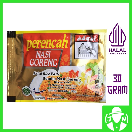 

BUMBU PERENCAH NASI GORENG ADABI instan SACHET 30 Gram Halal