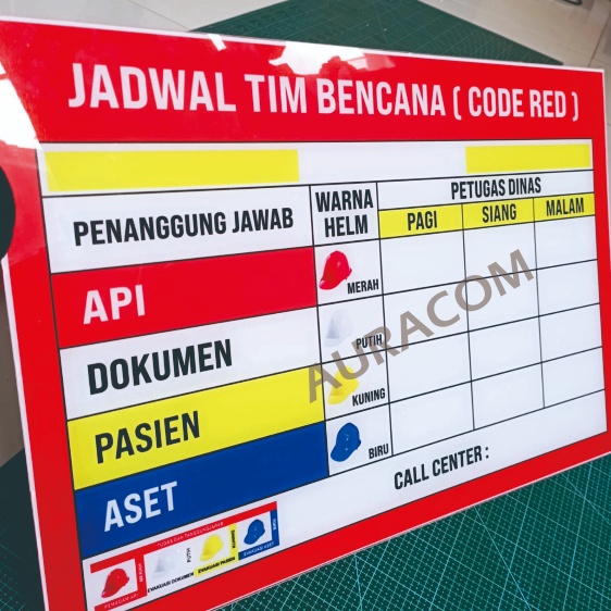 

KODE N62L TERLARIS Papan Code Red Akrilik Siap Pakai Melayani Desain Custom