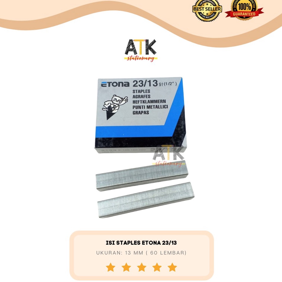 

Get Voucher Isi Staples Etona 2313 Atk