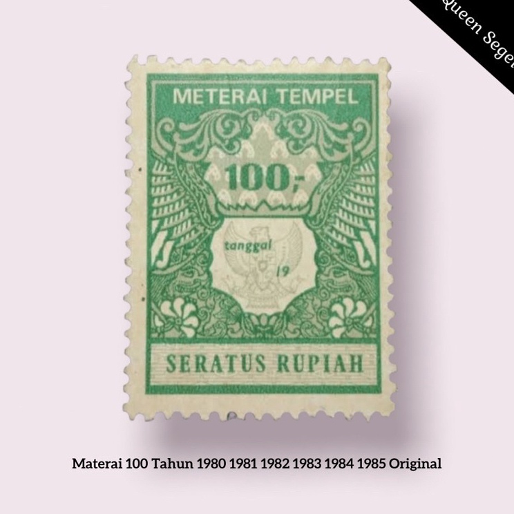 

Murah Sekarang Materai Tempel 1 Rupiah Tahun 198 1981 1982 1983 1984 1985