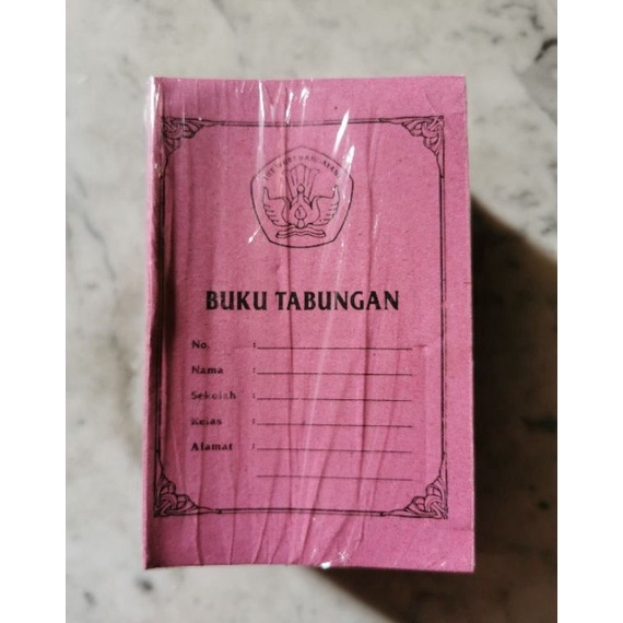 

KODE G18A buku tabungan 1 pk isi 1 buku