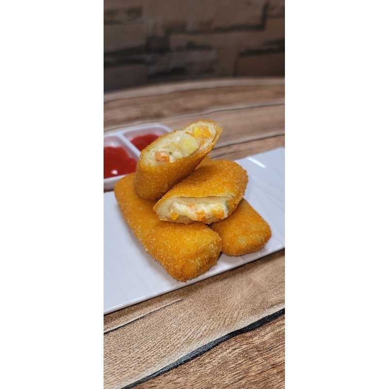 

Risoles Rogut Sayuran isi 6 pcs FrozenFood Murah