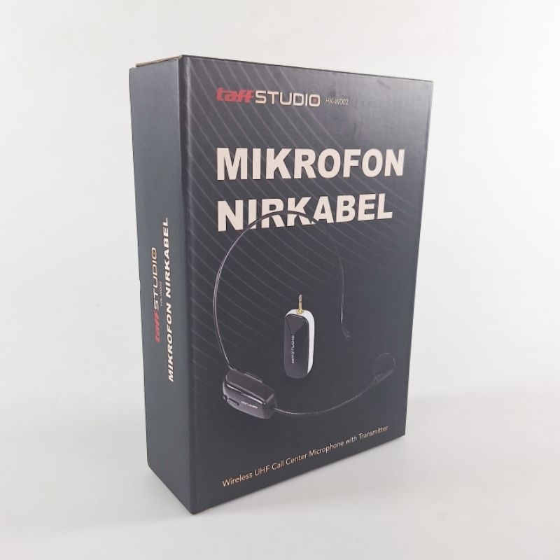 Wireless Microphone UHF Call Center with Transmitter - HX-W002