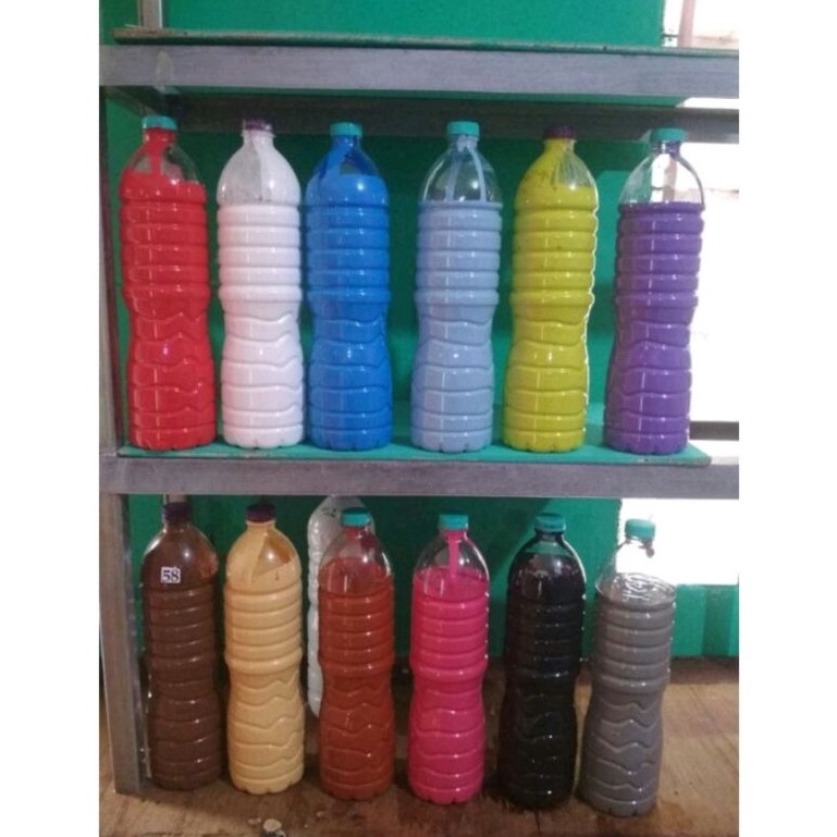 

KODE J4C2 cat akrilik glossy lukis kanvas mural 15kg