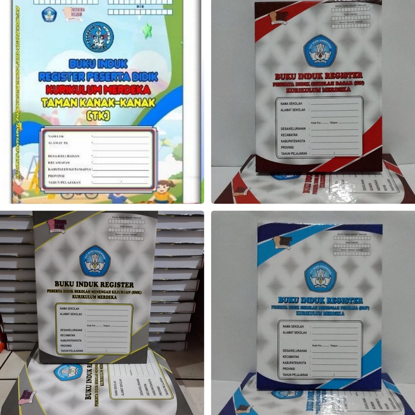 

Model Terkini BUKU INDUK SD SMP SMA SMK PAUD DAN KELENGKAPAN ADMINISTRASI SEKOLAH KURIKULUM MERDEKA