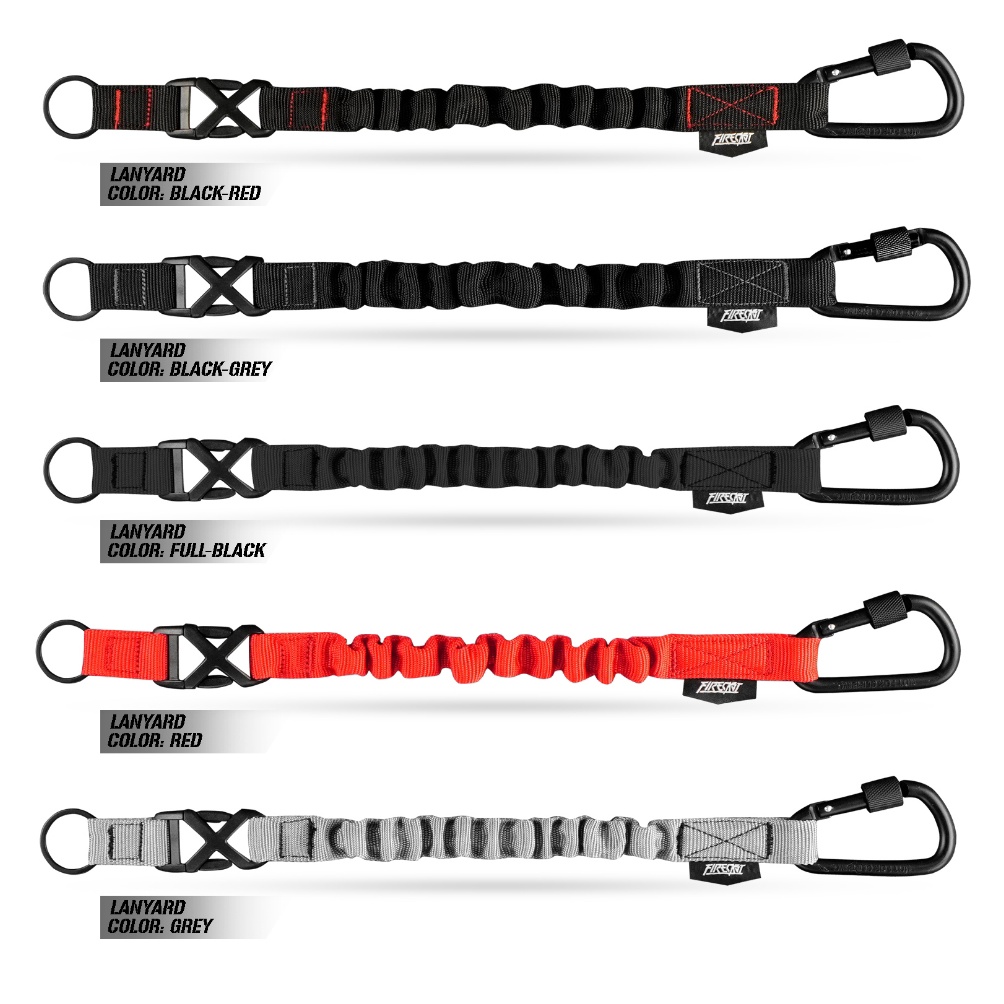 

KODE L4X3 Firecast Tali Dompet Carabiner Lanyard Lipgrip Plier Tang Lanyard