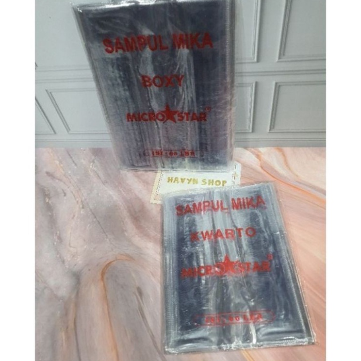 

Langsung Pilih SAMPUL BUKU MIKA isi 2 lembar