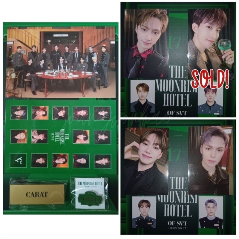 [READY] MEMBERSHIP KIT SVT HOTEL SEVENTEEN Jun Seungkwan Vernon set Badge svt Nametag Carat Postcard