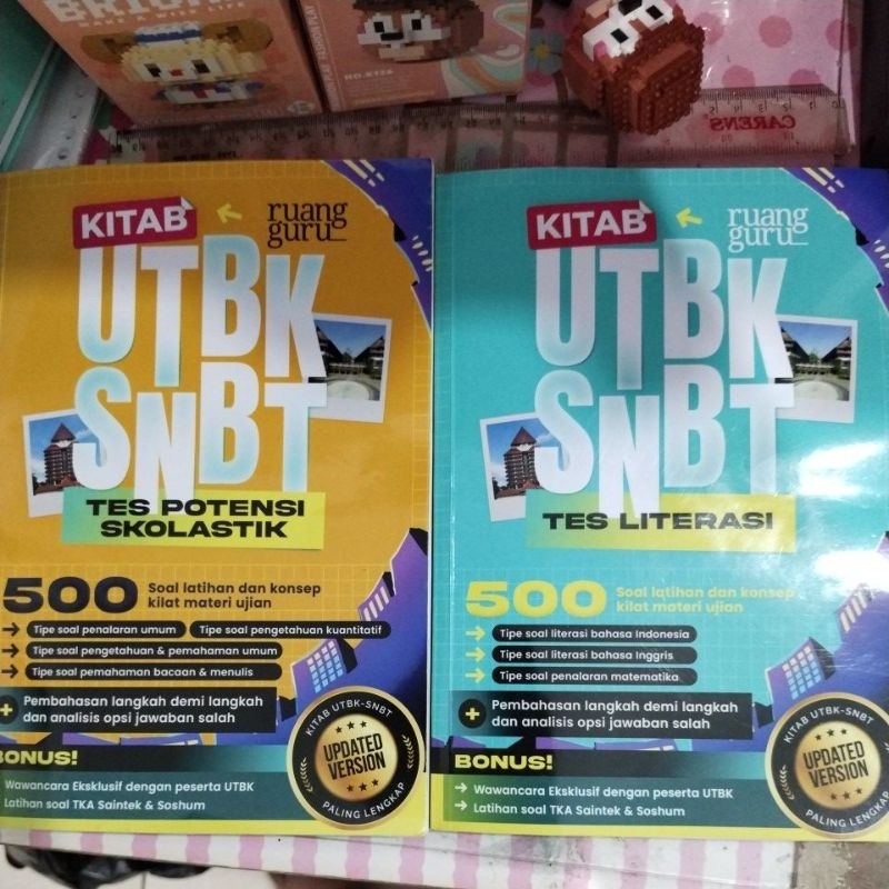 Bundling buku kitab UTBK SNBT Ruangguru 2024