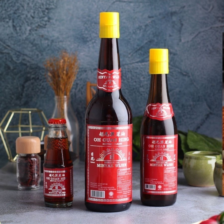 

MINYAK WIJEN - LI MANG HUAT 100 ML / MAYU SESAME OIL / NABATI / MINAK WIJEN UNTUK BAHAN MASAKAN / MINYAK UNTUK MEMBUAT NASI KIMBAB /MINYAK WIJEN SERBAGUNA,MURAH PRAKTIS DAN HALAL
