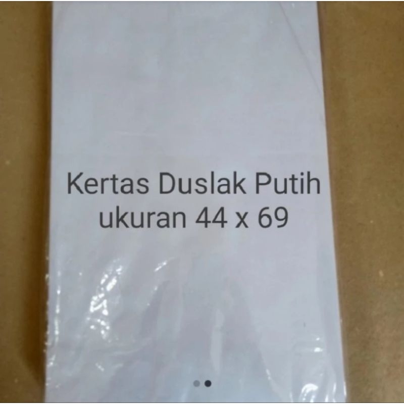 

(500 lbr) Kertas Doorslag Doslag Duslak Kertas Jiplak Putih Bungkus ukuran 44x69 cm
