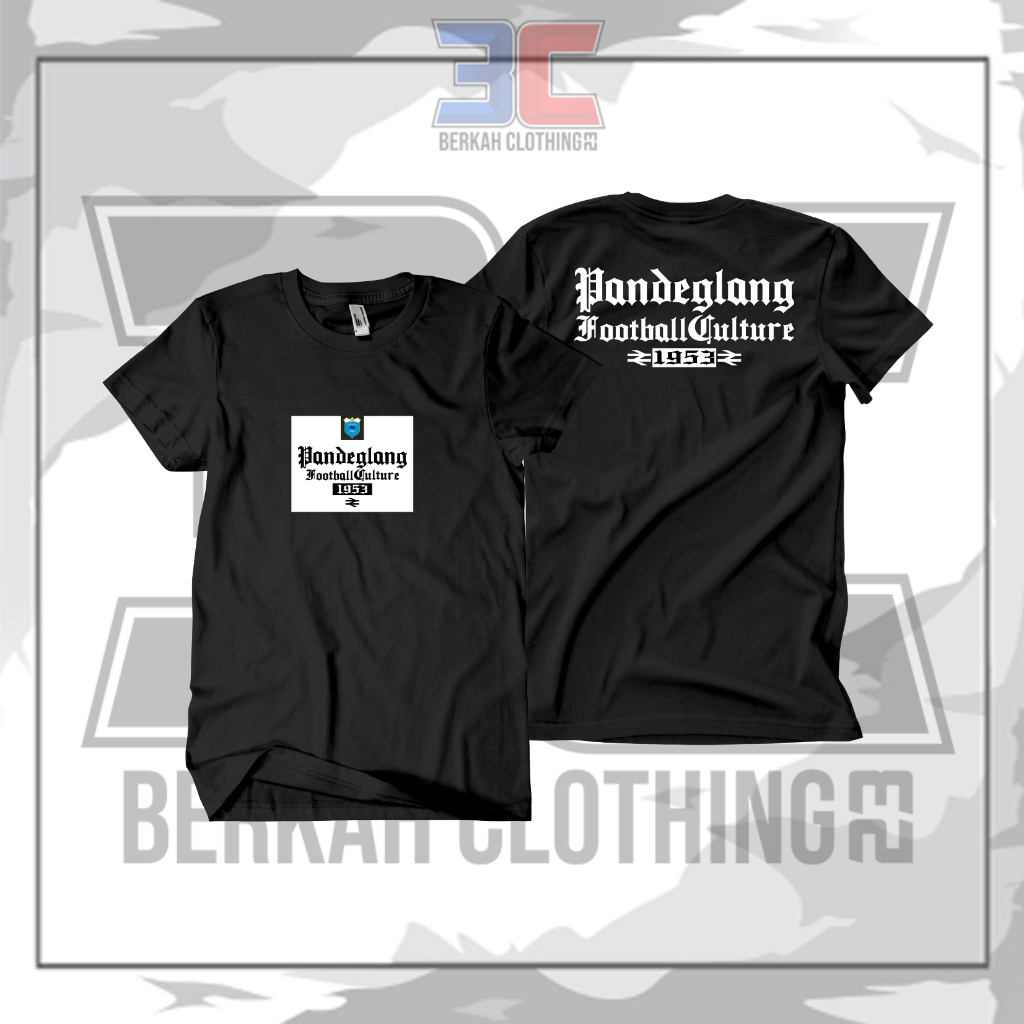 T-Shirt Kaos Suporter PERSIPAN "Pandeglang Footbal Culture 1953" - Kaos Casual