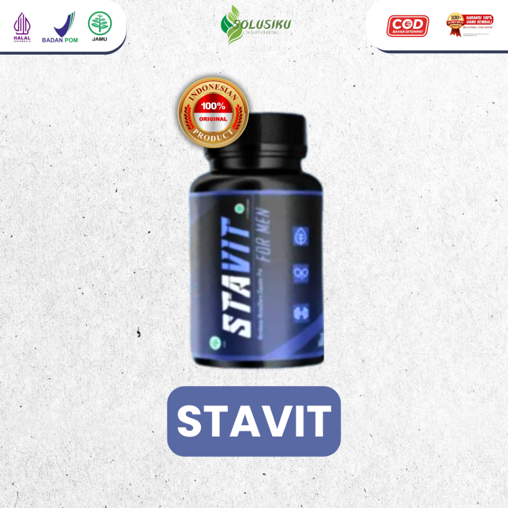 StaVit Herbal Alami Membantu Meningkatkan Stamina Pria
