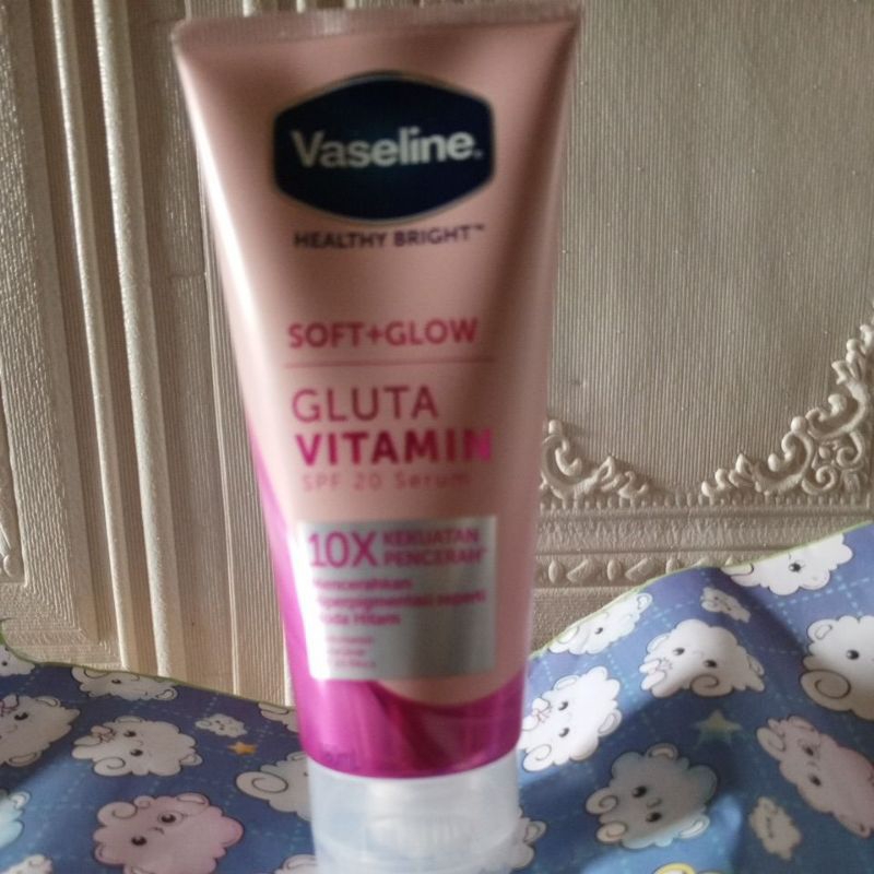 vaseline soft+glow 180ml