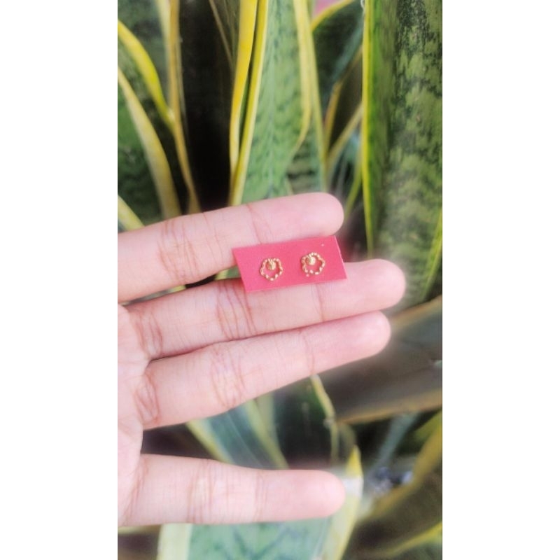 Giwang Bunga Emas 916