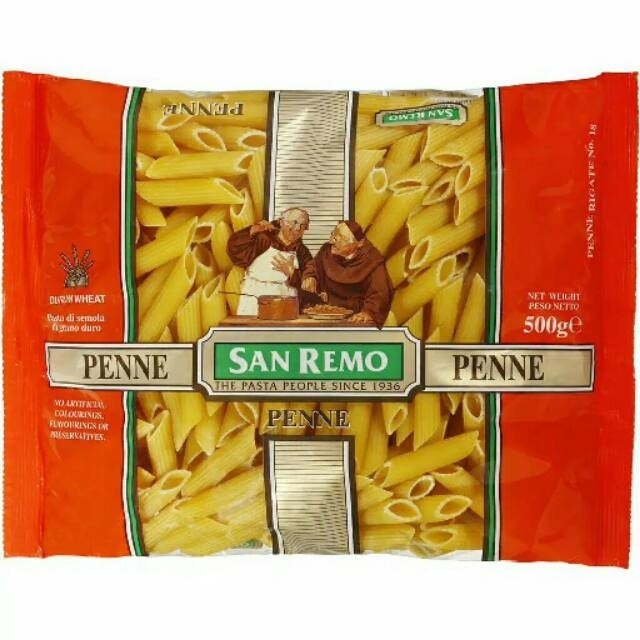 

San Remo Pasta Penne | Pasta Instant Penne 500g