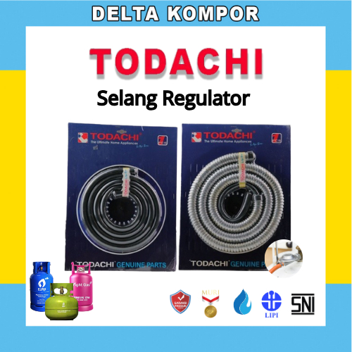 Delta Selang Regulator Kompor Gas Premium Todachi High Quality