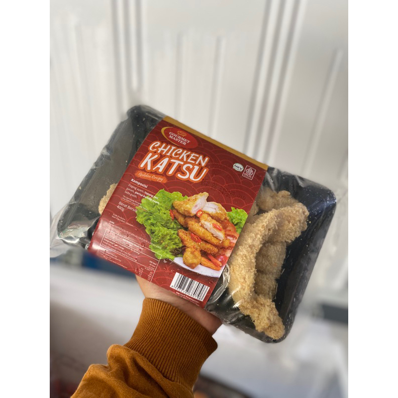 

chicken katsu , chicken strips, karage gourmet master 400g kirim instan