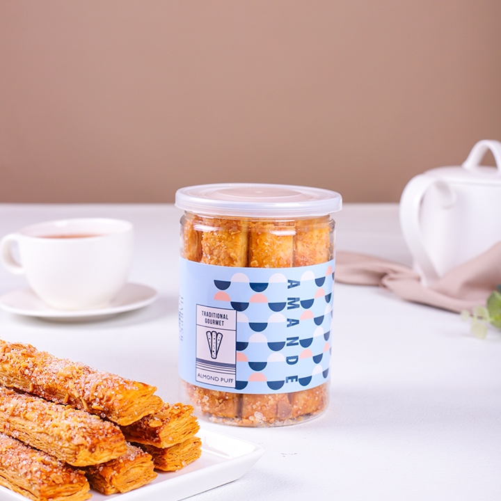 

Almond Puff | Tube | Puff Pastry | Harper & Cordon