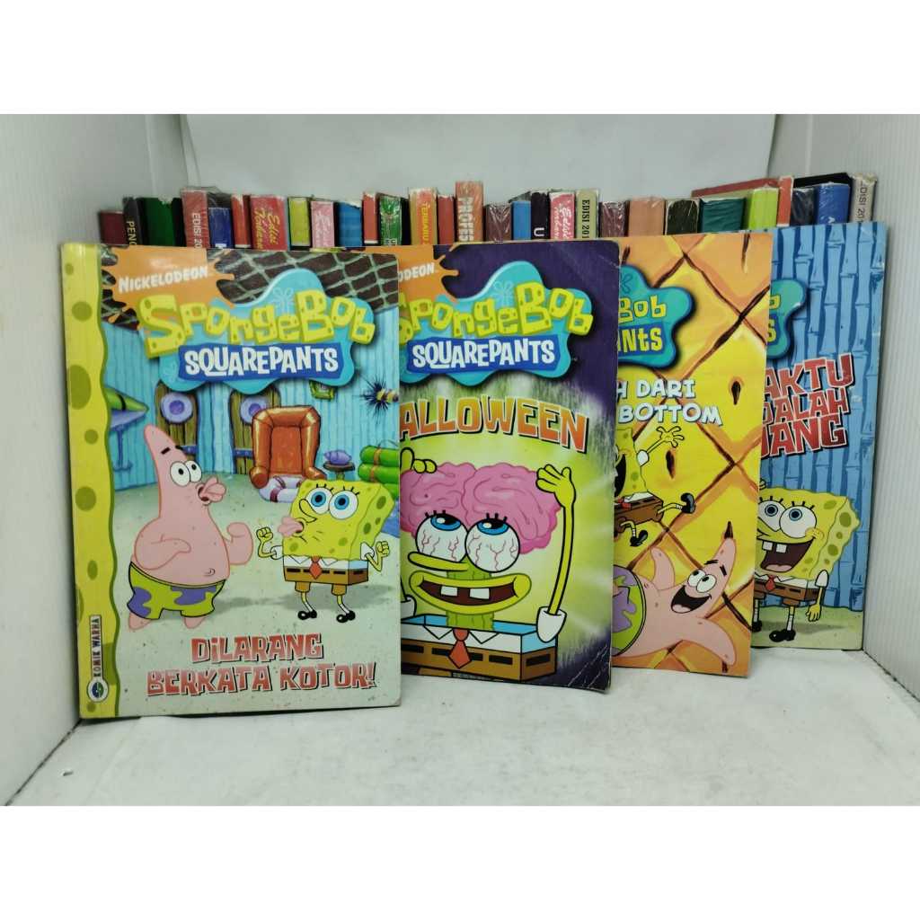 BUKU KOMIK NICKELODEON SPONGEBOB SQUAREPANTS: DILARANG BERKATA KOTOR, KISAH DARI BIKINI, WAKTU ADALA