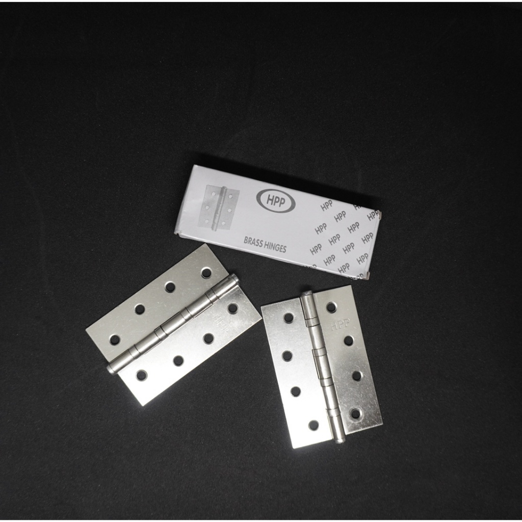 Engsel Besi 4" HPP / Engsel Pintu / Engsel Jendela / Brass Hinges