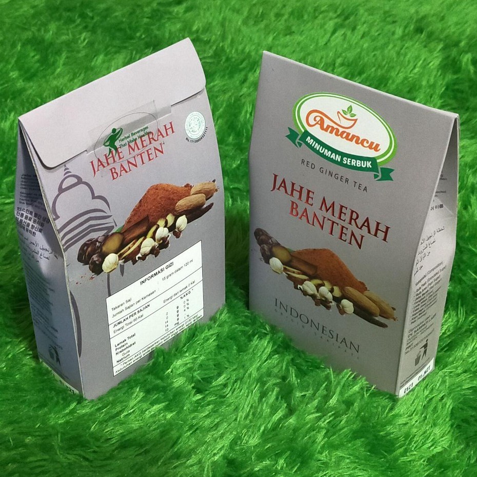 

Amancu - Jahe Merah Banten / Red Ginger Tea