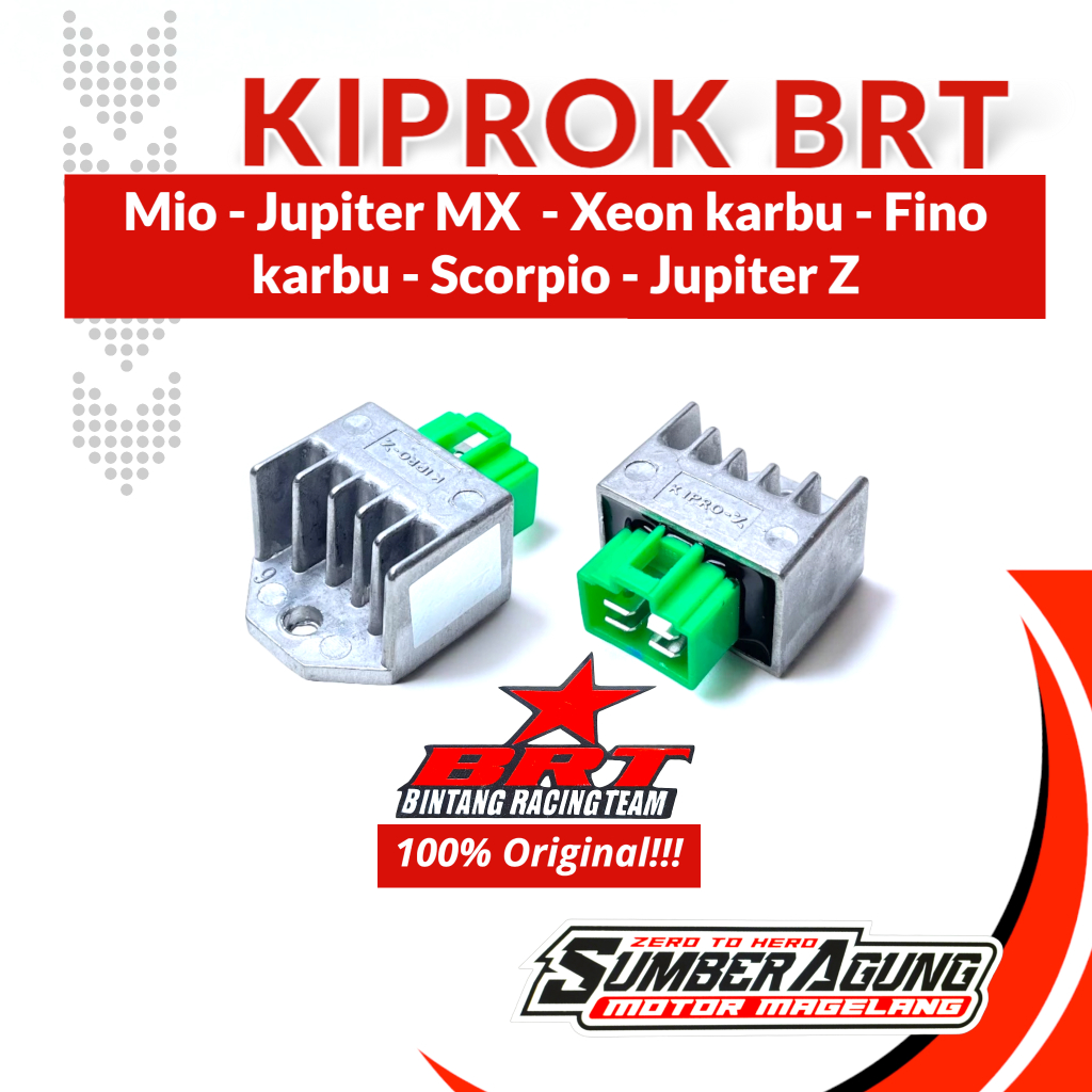 KIPROK RACING BRT MIO SMILE SPORTY JUPITER Z FINO KARBU XEON KARBU SCORPIO JUPITER MX