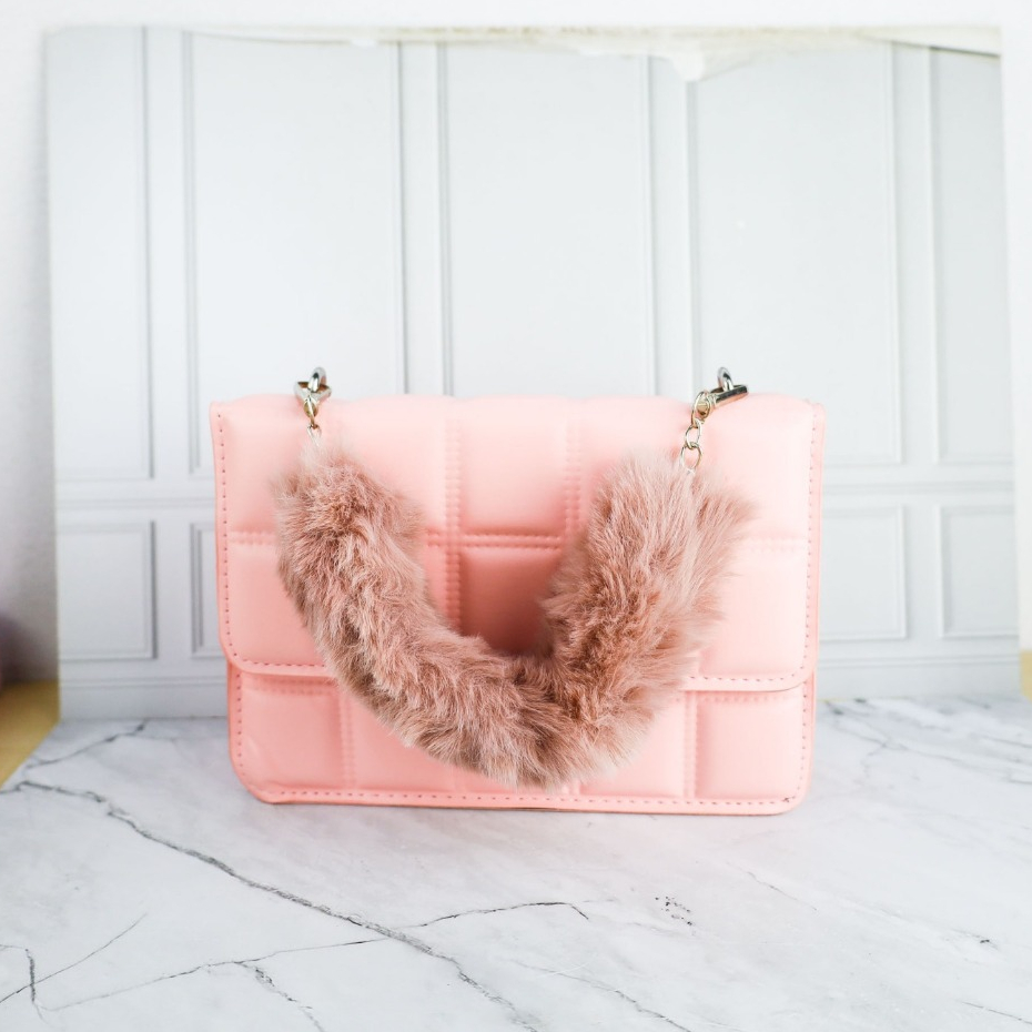 Tas Wanita Selempang Persegi Petak Bahan Import Berkualitas Premium Harga Grosir Bisa COD