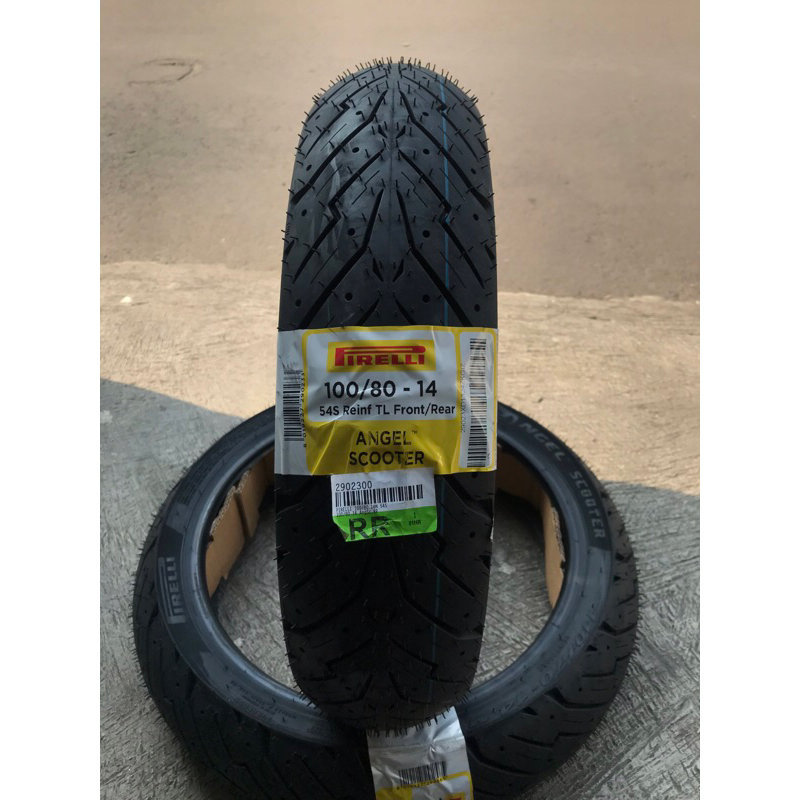 BAN PIRELLI ANGEL SCOOTER 100/80-14 PRODUKSI TERBARU