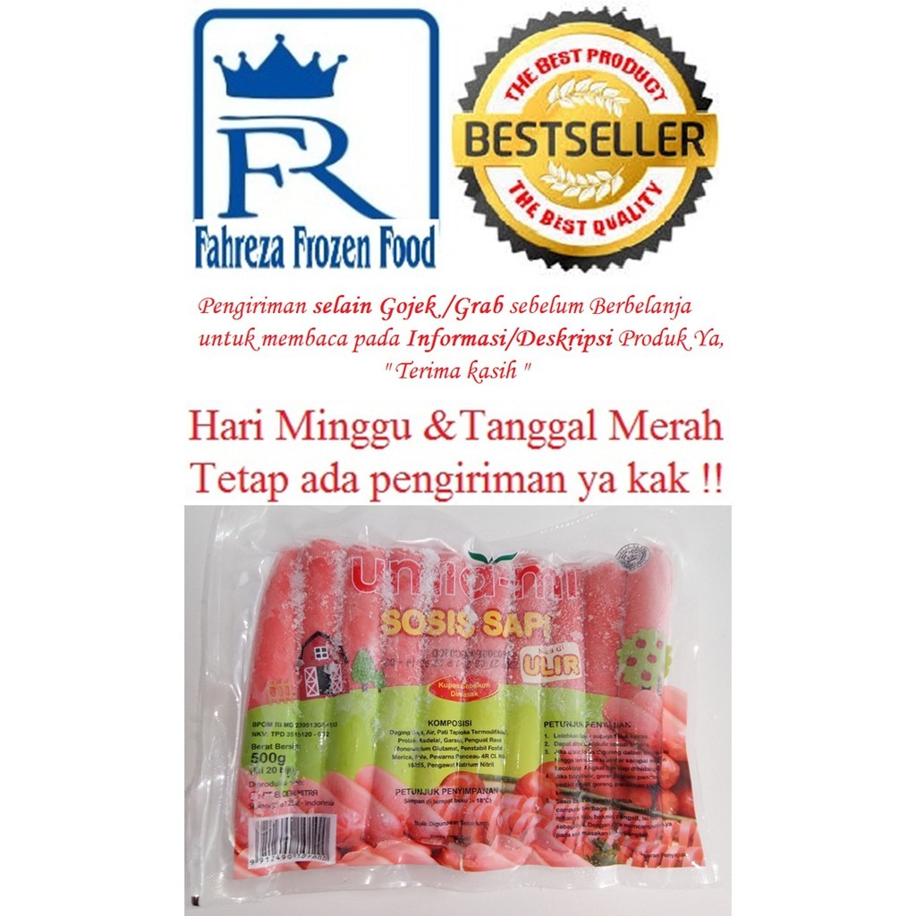 

Umiami Sosis Sapi Ulir 500 Gram Harga Promo