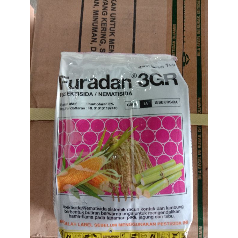 obat pertanian insektisida FURADAN 1Kg