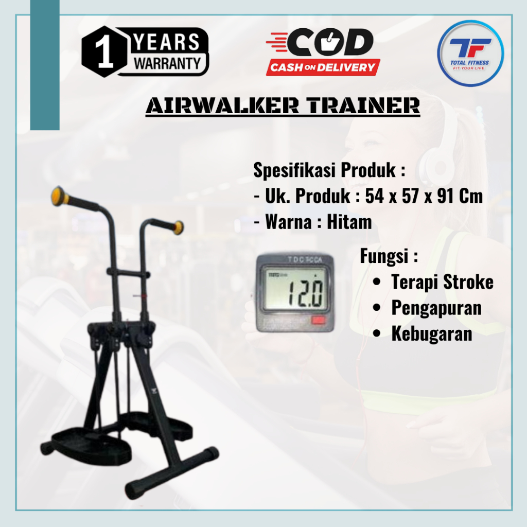 Alat Olahraga Terapi Air Walker Trainer Total Fitness