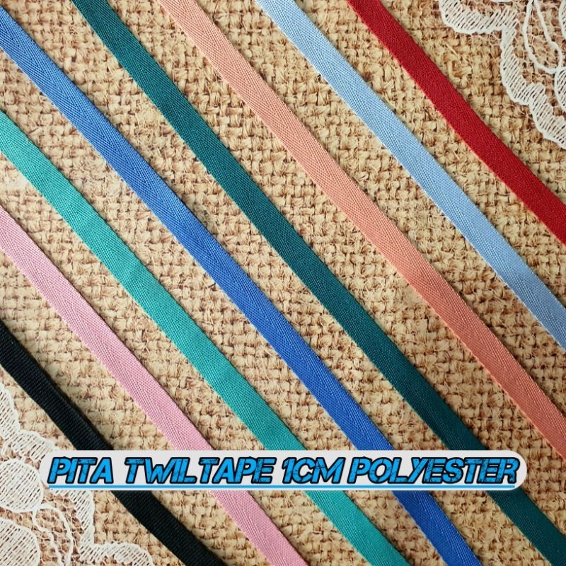 

Pita Twiltape 1Cm Polyester/ Permeter