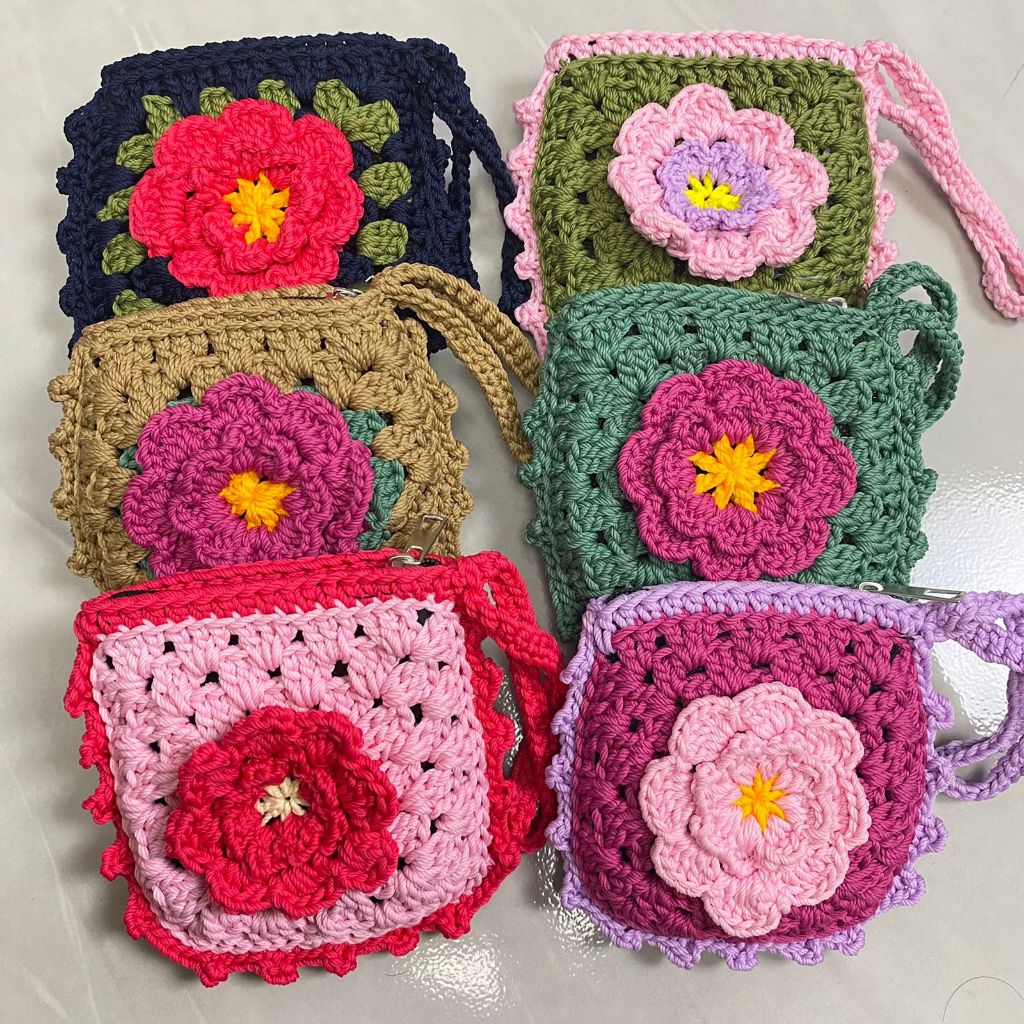 Aly Dompet Rajut Handmade Senjabyatsa