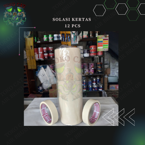 

Isolasi Lakban Kertas Masking Tape ukuran 24 x 15