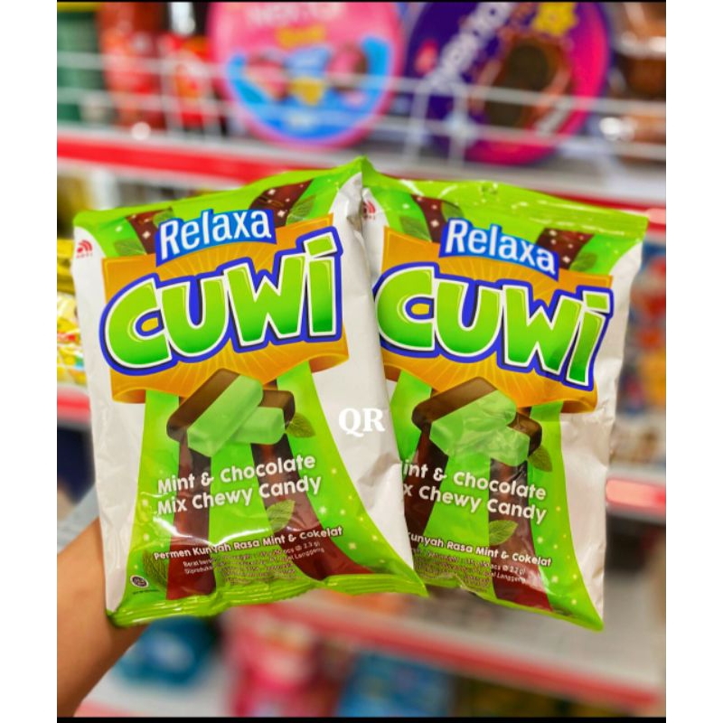 

permen relaxa cuwi permen mint coklat isi 50pcs