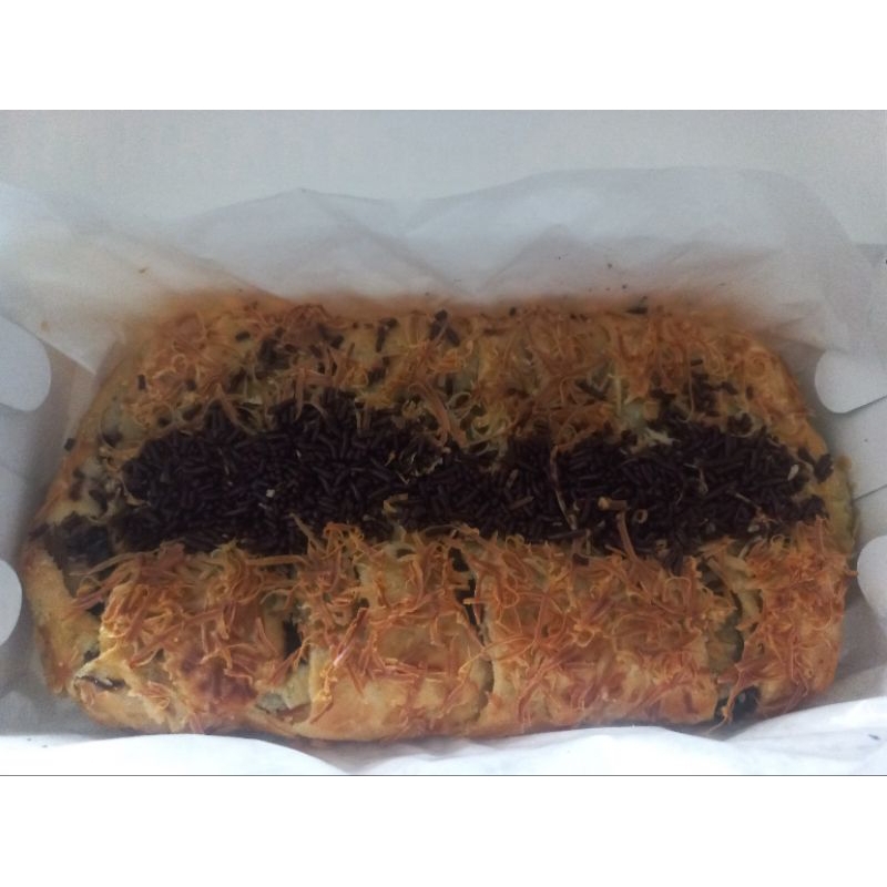 

Banana strudel coklat keju