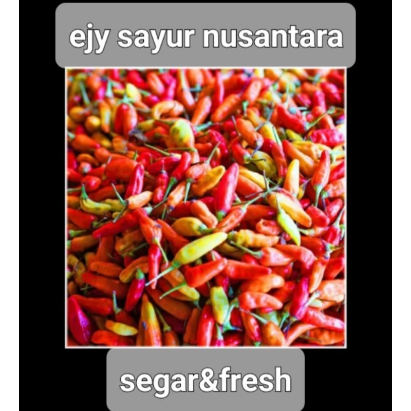 

cabe/cabai rawit merah segar&fresh 500gr