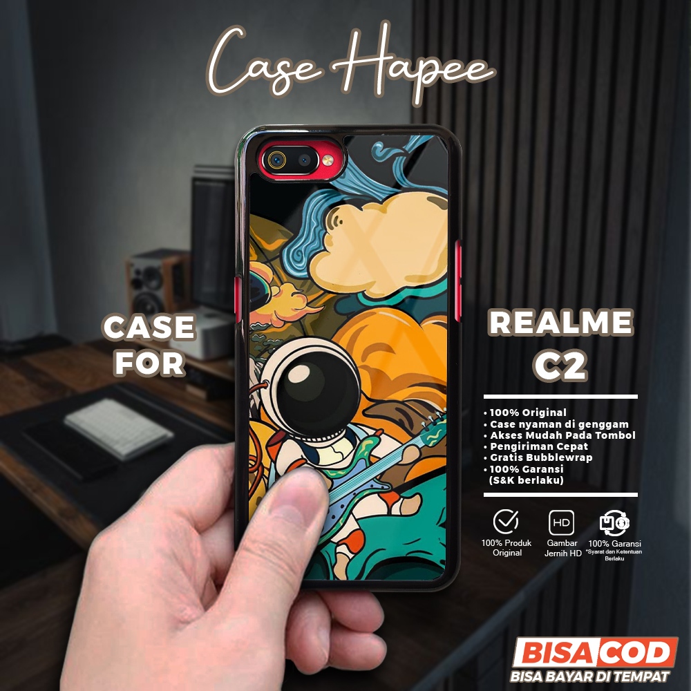 Case Realme C2 Casing Realme C2 [AST2] Casehapee Case Glossy Case Aesthetic Custom Case Premium Soft