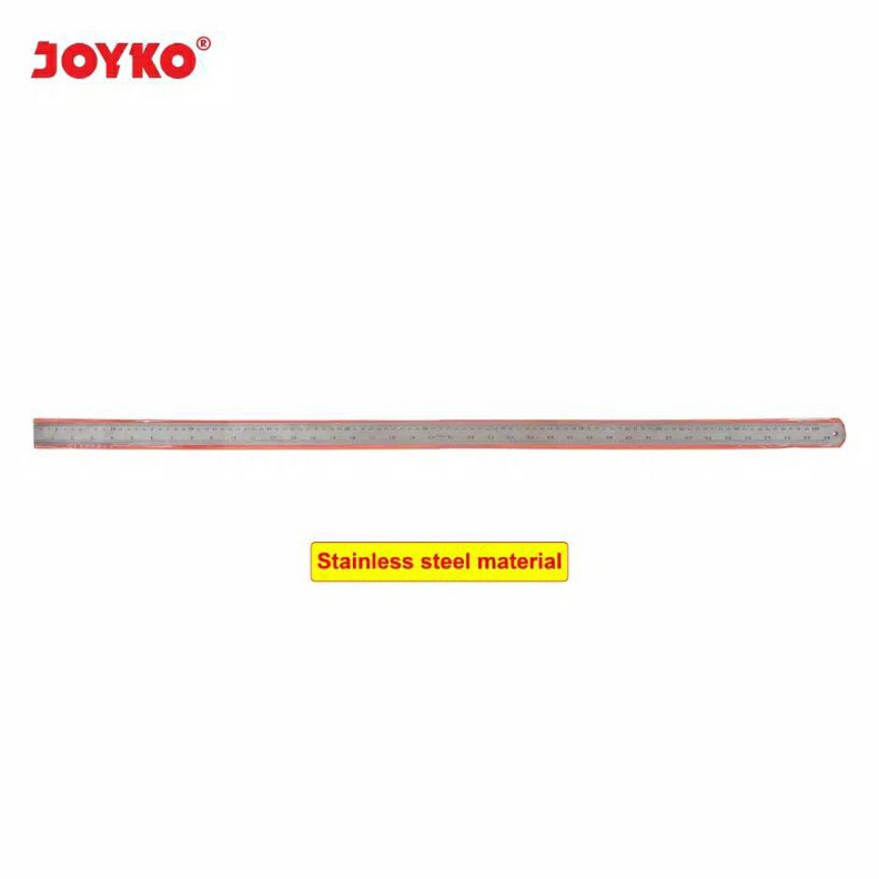 

KODE U64Y JOYKO 1cm penggaris besi stainless steel