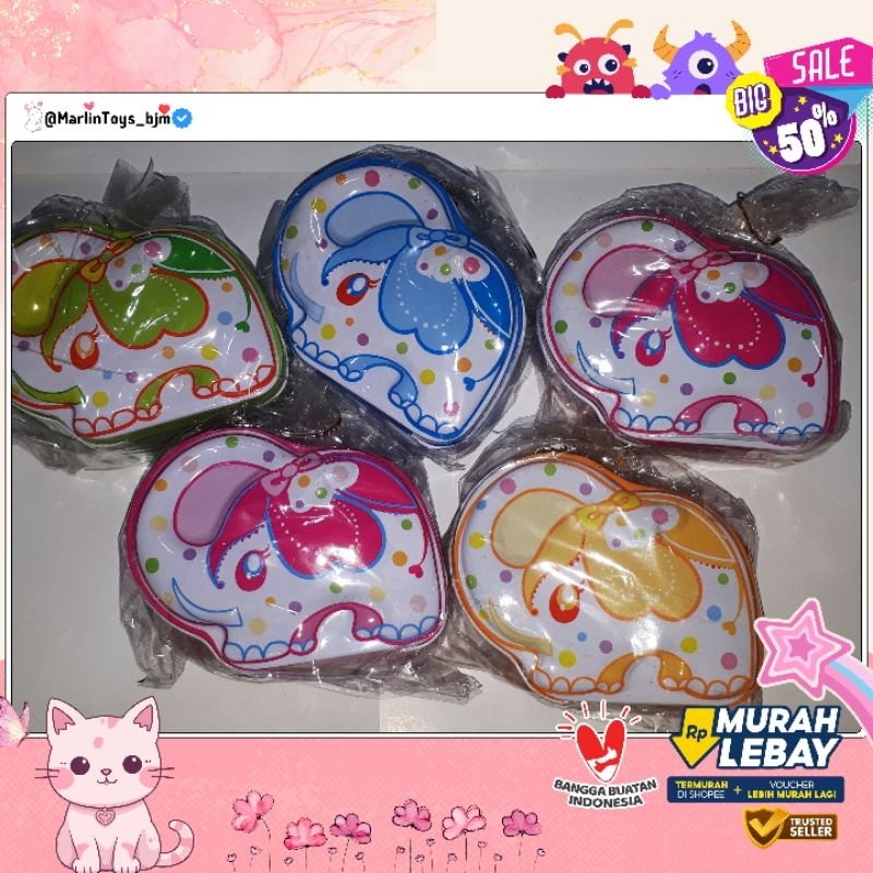 Celengan Lucu Bentuk Gajah | MainanTabungan Anak-anak lucu bentuk Gajah