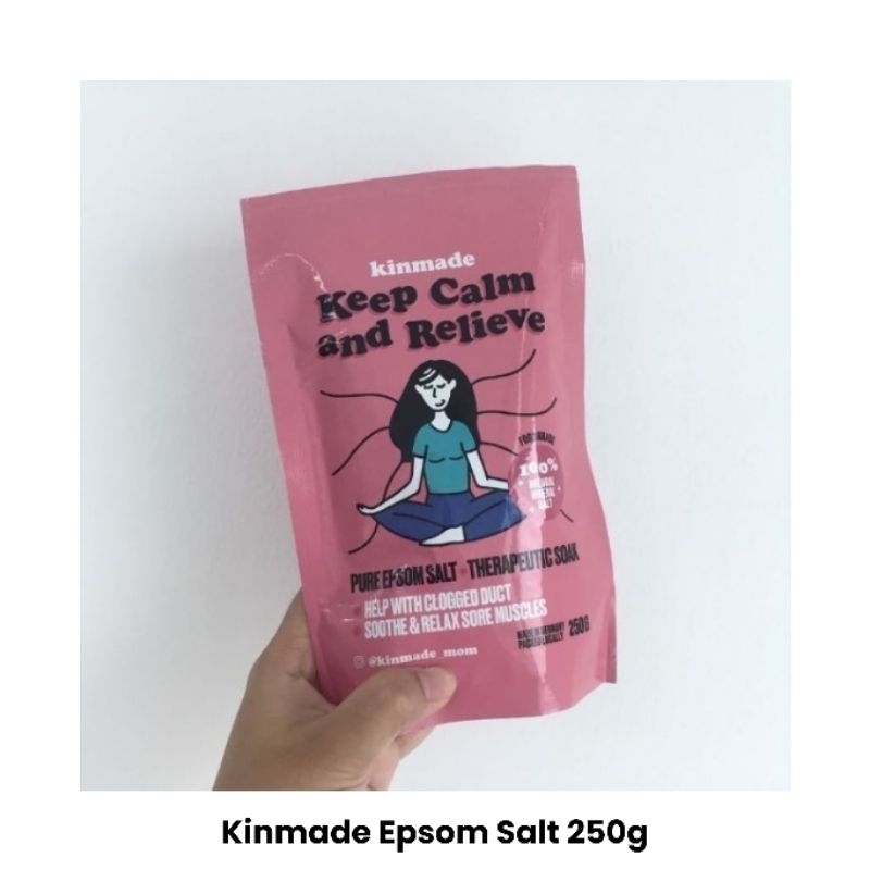Kinmade Epsom Salt 250g (Germany) | Garam Epsom | Perawatan Kulit