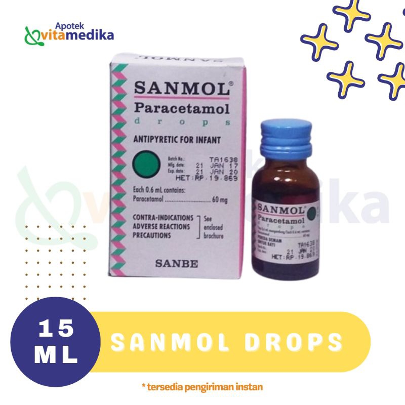 SANMOL DROPS BAYI DEMAM